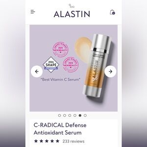ALASTIN C-Radical Defense Antioxidant Serum - Silver and Gold ✨NWT✨